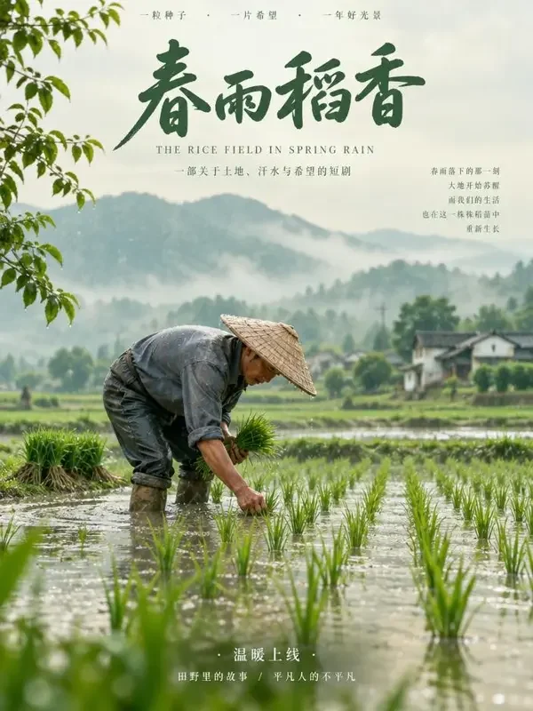 《春雨润田》- 东方影视乡村励志短剧封面